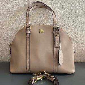 COACH Nude Crossbody Tote